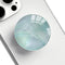 Translucent Clear Phone Grip with Expanding Kickstand, Cell Phone Collapsible Stand for Smartphones