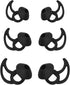 Earbud Replacement Tips Silicone Tips Compatible with Bose Quietcomfort and Sport Headphones, 3 Pairs S M L