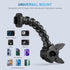 Jaws Flex Clamp Mount with Adjustable Gooseneck for GoPro Hero 12 11 10 9 8 7 6 5 4, DJI Osmo Cameras, Smartphone