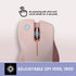 Perixx PERIMICE-621P Wireless Mouse - Silent Click with Ergo Design, Compatible for Desktop and Laptop PC - Wireless