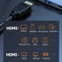 Vorothin 6 2-Pack, 4K 6FT, 2.0 CL3 4K, 1080P@144Hz,ARC&CL3 Laptop,Monitor,PS5,PS4,Xbox,Soundbar HDMI Cable FT HDMI