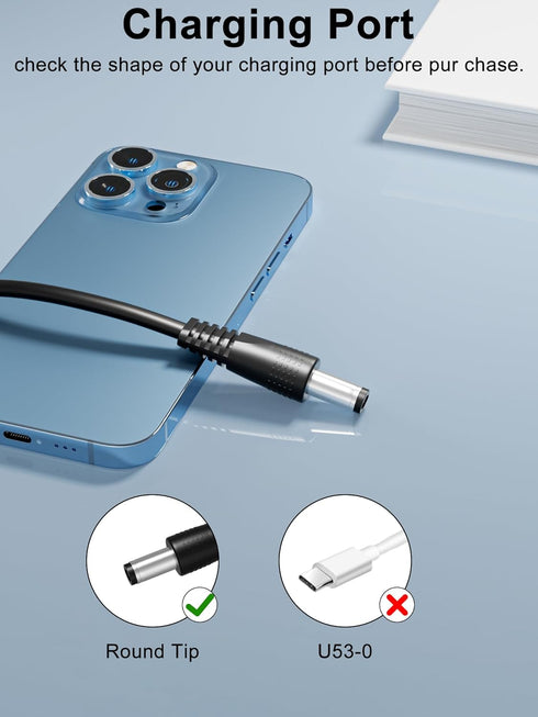 XWNV 12V LMS-801 BD1421 Charger Compatible with Nekteck Neck shiatsu Massager / Papillon Back Massager with Heat