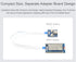 Waveshare RP2040-BLE Development Board, Raspberry Pi Microcontroller Development Board Based On RP2040, Supports