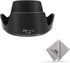 Lens Hood for Nikon Nikkor Z 24-200mm F4-6.3 VR, Reversible Shade Replace Nikon HB-93, Compatible with 67mm