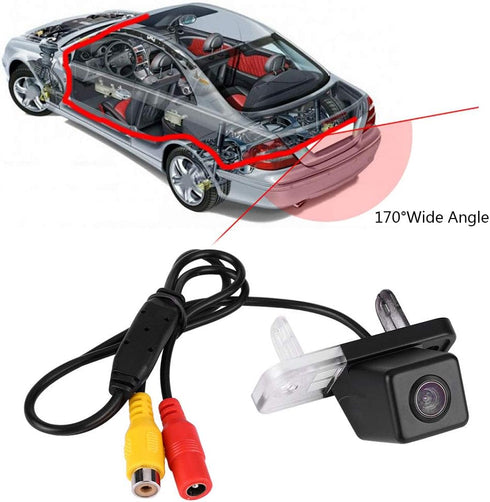 Universal Car Rear View Reverse Parking Camera HD Brake Light Backup Camera Kit for C-Class E CLS
