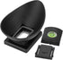 Hilitand Camera Viewfinder Eyecup,22mm Rubber Viewfinder Eyecup with Top Cold Shoe Cover