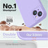 LOVE 3000 iPhone 14 Case - Light Purple, Premium Silicone, Shockproof, Soft Anti-Scratch Microfiber Lining, 6.1"