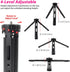 Adjustable Aluminum Mini Tripod Stand for DSLR Cameras, Zhiyun Weebill, DJI Ronin, Stabilizer Handle