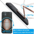 CLZWiiN 360 Phone Ring Holder Finger Kickstand, Foldable Rotation Cellphone Grip for Desk, Office Desktop, Cell Phone