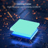 Silicone Thermal Pad, 80x40x3mm, for Laptop Heatsink/GPU/CPU/LED Cooler, High Temperature Resistance
