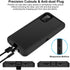 Jelanry Heavy Duty Case for Samsung Galaxy A71 5G, Rugged Dual-Layer Shockproof Protection, Black