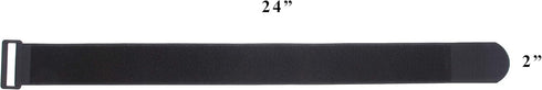 Secure Cinch Straps, 24 x 2 Inch, 5 Pack