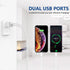 USB Wall Charger, LUOATIP 3-Pack 2.1A/5V Dual Port USB Cube Power Adapter for iPhone 13 12 11 Pro Max, Samsung, LG,