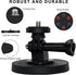Magnetic Camera Wall Mount Compatible with Ring Stick Up Cam Battery, Camera Ceiling Mounting Bracket Outdoor Indoor Security Camera Mount Bracket Rubber Coating Neodymium Magnet with 1/4" Screw Head