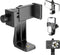 Smartphone Tripod Mount Holder, Adjustable Clip for Cell Phone, Digital Camera Bracket, Compatible with Most Cellphones