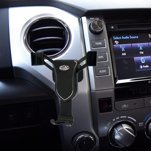 Toyota Tundra 2014-2021 Black Car Air Vent Mount Cradle Phone Holder - Compatible with Most Smartphones