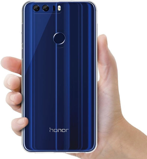 MaiJin Soft TPU Rubber Gel Bumper Case for Huawei Honor 8 (5.2 inch) Transparent Back Cover