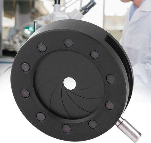 Instruments1.5 25mm SK12 Joyzan Aperture Diaphragm, Adjustable Microscope Adapter Iris Optical Mechanical Lens Metal