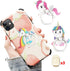 ZOSTLAND 3PCS Rainbow Horse Pegasus Phone Ring - Universal 360° Adjustable Finger Grip Stand Holder (3pcs Unicorn)