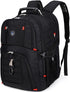 SHRRADOO Extra Large 50L Travel Laptop Backpack with combination lock, College High School