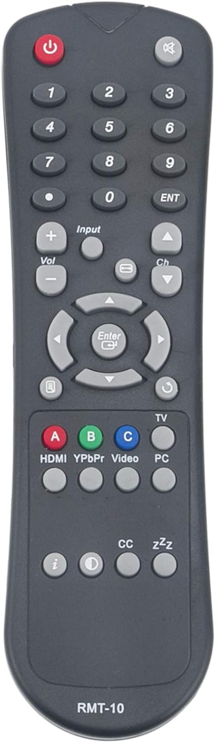 RMT-10 RMC-10 Replacement Remote for Westinghouse LCD TV Models, Fit for SK-26H640G, SK-32H640G, and More