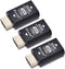 HDMI EDID Emulator Passthrough Dongle, 3rd Generation Adapter for Mac Thunderbolt to HDMI - 3 Pack
