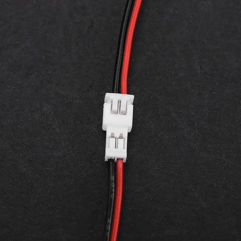 20 Pack 1.25mm 2 Pin Terminal Wire JST Connector Plugs - Male and Female with Wires Cables 100mm Length