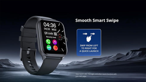 RIVERSONG Smart Watch for Men Women, 1.85" Fitness Tracker with 100+ Sport Modes, Heart Rate Monitor for Android iPhone