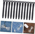 12pcs Silicone Cable Organizers Headphone Cord Keepers USB Cable Winders for Desk Nightstand Office Tangle Management