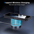 Galaxy Z Fold 3 Multifunction Business Case - Privacy Screen Protector, Hidden Kickstand, Wireless Charging, Thin