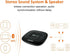 Esinkin Bluetooth Receiver Wireless Audio Adapter 4.0, NFC-Enabled for HD Music Stereo Sound System.