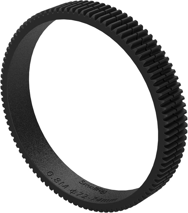 SmallRig Seamless Focus Gear Ring (72mm to 74mm) - Essential Filmmaking Accessory