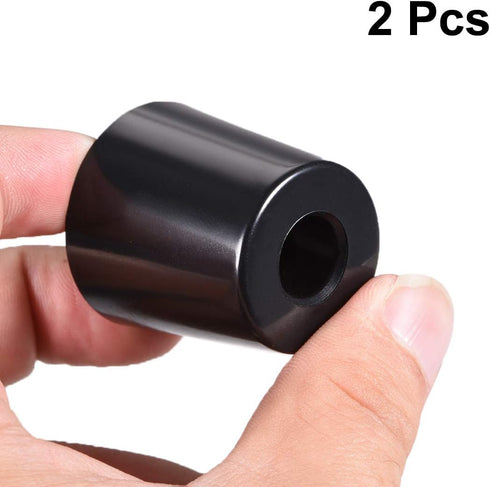 uxcell D33 x 27 x H33mm Black Rubber Feet Anti Vibration Isolator Base Foot Pads (2pcs)