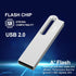 Aiibe 128GB 2 Pack 128gb 128 2.0 (128G, 2 Flash Drive Metal USB Drive Thumb Drive with Keychain Waterproof Jump Drive