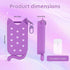 Penitue 1oz/30ml, 60-Degree Hand Sanitizer Spray Case for Power Mist/Glow Mist Cute Cat Silicone Hand Spray Bottle Case