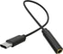 USB C to 3.5mm Audio Adapter, Type C to Headphone Aux Jack Dongle, 24bit/96kHz HiFi DAC Cable for Smartphones, Tablets,
