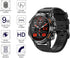 3 Pack Compatible with SUNKTA K52 1.39 Inch Smartwatch Screen Protector Tempered Glass Compatible with FOXBOX K-52 1.39'' Smart Watch Screen Protectors Foils Glass Anti-Scratch