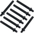 YijiaLink 8-Pack 68mm 1/10 4WD RC Car Body Shell Post Plastic Holder Mounts with Clips Compatible with Remote Control