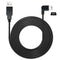 YQMAJIM GPS Charger Cable, 16.5Ft Dash Cam Power Cord, Pure Copper Thicker 90 Degree Mini USB for Garmin Nuvi GPS