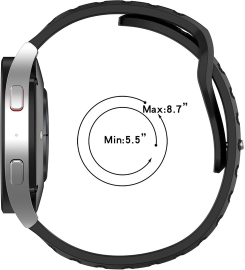 FitTurn 10pack 22MM Bands Compatible with Cubitt CT4/CT2 Pro Smartwatch, Replacement Silicone Watch Bands, Quick Release Rubber Sport Strap for Cubitt CT4/CT2 Pro