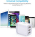Hootek USB Wall Charger 2Pack, 3-Port 3.1A Power Adapter, Multi Port Quick Charger Block for iPhone 15 14 13 12 11 Pro