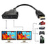 Marmoin HDMI Cable Splitter 1 in 2 Out HDMI Adapter Cable HDMI Male
