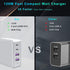 DTK USB C Wall Charger, 120W Fast Charger Block, 4-Port Portable Power Charger Station