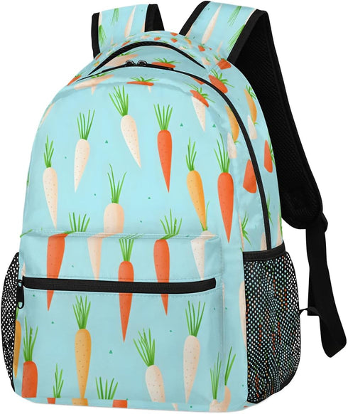 Aglebo Backpack Backpack 16x11.4x8 inch Daypack Pack Cute Carrot Travel for Men Women Casual Cute Laptop Lightweight