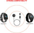 Replacement USB Charger Cable for iTouch Wearables Air 3 & Sport 3 Smartwatch, Compatible Charging Base (Black)