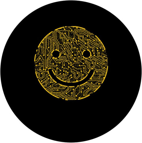 Positive Electric Circuit Smile Computer Science Programmer PopSockets Swappable PopGrip