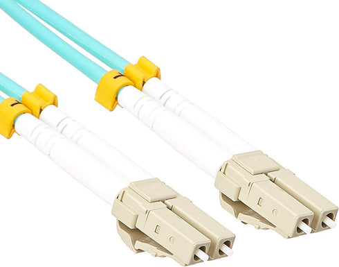 iMBAPrice 10Gb Duplex Multimode 50/125 OM3 LSZH Fiber Patch Cable (LC/LC), Double Armoured, 5M (16 feet)