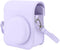 Instant Camera Case, PU Mini Protective for Fujifilm Instax Mini 12 Camera, Portable Travel Carrying with Adjustable