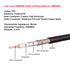XRDS-RF KMR400 SMA to N Cable 35ft, Low Loss Extension Cable with N-Male to SMA-Male Connector, 50 Ohm