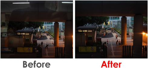 DS. DISTINCTIVE STYLE Rubber Lens Hood Anti Reflection Reversible for Nikon/Canon/Sigma/Tamron 70-85mm Lens